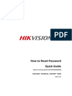 Hikvision How To Reset Password Quick Guide A1securitycameras