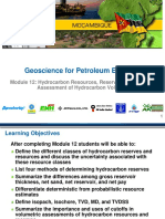 Geoscience Petroleum Engineers Module