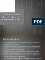 PENDEKATAN DAKWAH ISLAM DI INDONESIA Pert.6-1