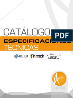Catalogo de Especificaciones Tecnicas Alkes Corp