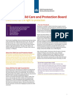 About The Child Care and Protection Board