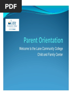 Parent Orientation Powerpoint 2021