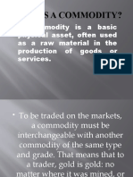 What Is Commodity