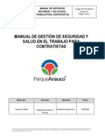 PA-SST-MG-001 Manual de Gestión de SST para Contratistas