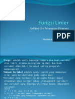 Fungsi Linier Dan Aplikasi-presentation