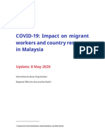 COVID-19: Impact On Migrant Workers and Country Response in Malaysia