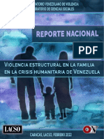 Reporte de Violencia Estructural