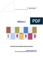 Módulo 3 de História Da 8ª, 9ª e 10ª Classe Em PDF