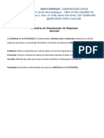 Relatorio Limpesa e Manutenção Mutoh 07.10.21