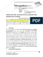 Demanda de alimentos contra padre por abandono de tres menores