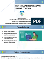 5. Monitoring dan Evaluasi Vaksinasi COVID-19 8 Des 2020