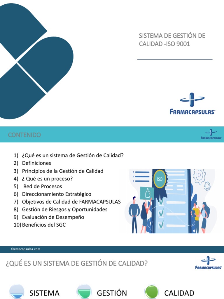 Sistema de Gestión de Calidad ISO 9001 | PDF | Calidad (comercial ...