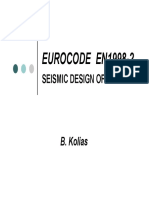 Eurocode en 1998-2 - Seismic Design of Bridges