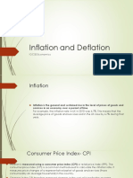 Inflation and Deflation