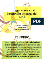 El Juego Clave en El Desarrollo Integral Del Niño