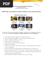 Esercizi Mindfulness