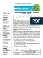 Fruit Thinning: Purpose, Methods & Role of Plant Growth Regulators