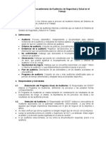 045 Anexo 45 Procedimiento de Auditorías de SST