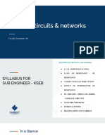 Electrical Circuits & Networks Guide