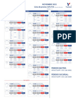 Lista de Precios Yazbek