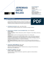 Curriculum Vitae Jeremias Ortiz