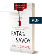 Hazel Gaynor - Fata de La Savoy