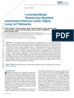 Communication-Oriented Model Fine-Tuning For Packet-Loss Resilient Distributed Inference Under Highly Lossy Iot Networks