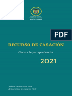 Acción reivindicatoria en la Gaceta de Jurisprudencia 2021