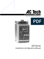 SCF Series Installation and Operation Manual