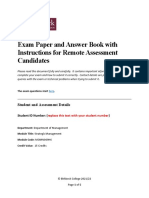 Strategic Management - UGMOMN069H6QUESTIONS ONLY (1) 2