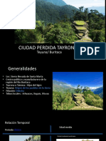 Ciudad Perdida, Analisis Constructivo