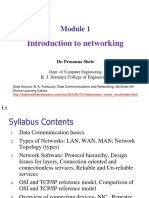 CN - Module1 - Introduction To Networking