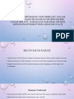 Perubahan Ekonomi Di Sabah Dan Sarawak