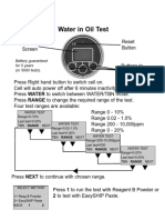 (MANUAL) Digi Oil Test Kit