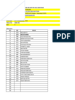 SETOR Nilai KELAS XI OTKP 2 MAPEL Produktif PKK PRAKTEK