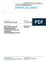 BRIGHT ENTERPRISES (UK) LIMITED - Company Accounts From Level Business