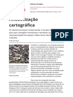 Introduzir alunos à cartografia com fotos aéreas