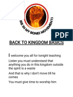 Back To Kingdom Basic by Desmonddave