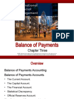 Balance of Payments: Chapter Three