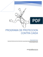 Programa de Proteccion Contra Caida ISP-SAS