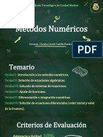 Iniciodecurso MétodosNúmericos