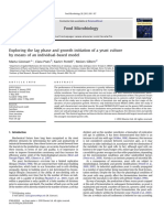 Exploring The Lag Phase and Growth Initiation of A Yeast Culture. Ginovart2011