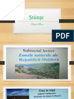 Științe Zonele Naturale Ale Republicii Moldova