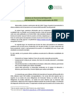 Cuadernillo Lic Economía Del Desarrollo 1C.2022