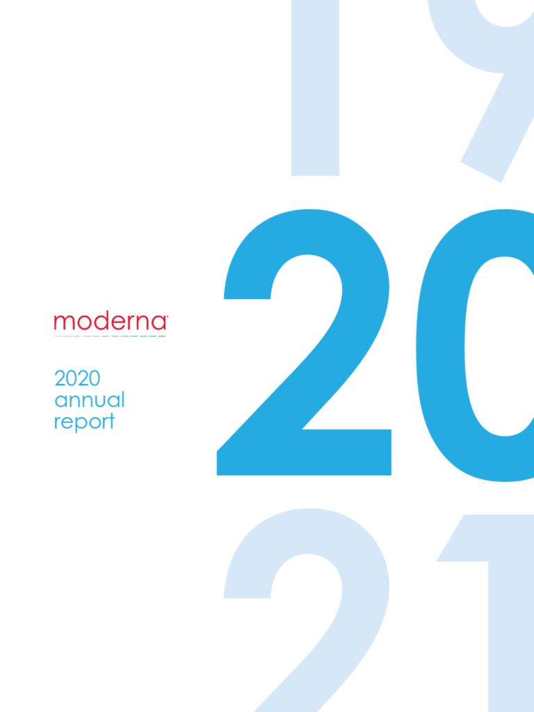 Chasen Richter Moderna Annual Report 2020 | PDF | Phases Of Clinical