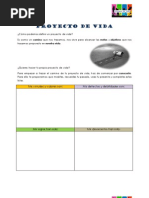 Proyecto de Vida para Sexto Grado | PDF