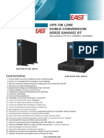 Ups On Line Doble Conversion Ea900iirt LCD 1000-1000va 15