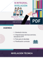 Presentacion Plan Integral de Nivelacion Etp 2022