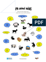 What Do Farm Animals Say? Match The Noises and The Animals!: Bleat Bleat Whinny Whinny Moo Moo