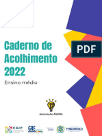 Adaptação EREFEM 1° Horário - Caderno de Acolhimento - Escolas de Referência (1) - 2022 PDF